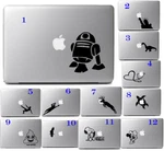 Macbook Laptop Window Decal Stickers Vinyl Graphic Design Cool Cartoon. Fixed Price $7.25.