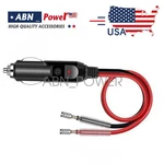 12V 24V Fused Male Car Cigarette Lighter Socket Plug Connector Cable Usa. Fixed Price $6.50.