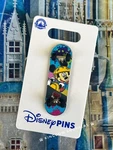 Disney Parks Mickey Mouse Paint Splatter Skateboard Open Edition Oe Pin. Fixed Price $21.95.