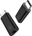 Fidioto 2PACK Usb 3.5MM Audio Adapter, Black Headphone Jack. Fixed Price $10.95.