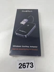 Wireless Carplay Adapter - One Tech New Open Box. Fixed Price $16.77.
