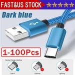 6-10 Ft Usb Type-c For Iphone 17/16/15 Cable Fast Charger Charging Data Cord Lot. Fixed Price $170.38.