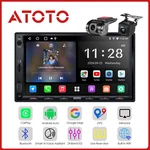 Atoto 7" 2 Din Stereo Carplay Android Bluetooth Head Unit Radio Wifi W/ Cam. Fixed Price $199.90.