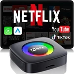 Zxyuuyx CXZ-715 Wireless Carplay Ai Box 4K Netflix Youtube Android Auto 5.8G. Fixed Price $34.00.