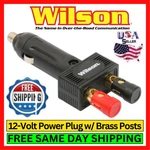 Wilson Antennas 30512VPP Cigarette Lighter Power Plug W/ Binding Posts Kit. Fixed Price $17.95.