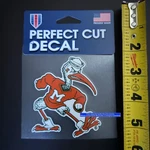 Miami Hurricanes Sebastian The Ibis Mascot Decal Sticker University Ncaa Quality. Fixed Price $14.39.