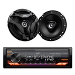 Jvc CS-DF620 Speakers + KD-X380BTS Receiver Bundle Pcs Each, 300W Power. Fixed Price $159.99.