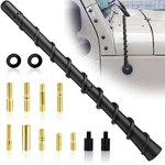 Bfxm Black Spiral Bending Antenna, Waterproof Car Rubber Antennas, 7. Fixed Price $16.19.