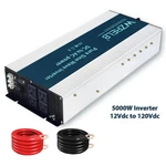 Wzrelb 5000W Pure Sine Wave Inverter Dc 12V To Ac 110/120V Solar Rv Camp Car. Fixed Price $349.00.