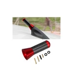 Short Antenna, 3.5CM Aerial Universal Stubby Carbon Red. Fixed Price $13.99.