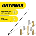 15" Car Universal Stainless Black Antenna Mast Fm Radio. Fixed Price $13.29.