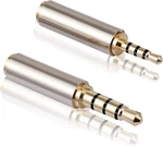 2.5MM To 3.5MM And Adapter, Gold Plated Jack. Fixed Price $14.20.