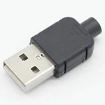10 Sets Diy Usb 2.0 Type Male 4 Pin Plug Socket Solder Adapter. Fixed Price $12.99.