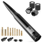 Bjsia American Flag Car Truck Antenna With Valve Stem Caps - Universal Black. Fixed Price $13.35.