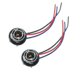 Zimisi 1157 Bulb Socket, Plastic Waterproof Turn Signal/brake/tail Light 2PCS. Fixed Price $7.90.