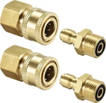 Uxcell Garden Hose Brass Quick Connect Set Fittings M18X1.5 & Female Thread. Fixed Price $35.36.