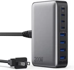 Usb Charger 200W Block,upgraded Gan Iii 8-PORT Fast Charging Sta. Fixed Price $51.99.