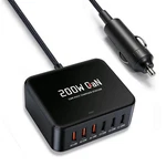 200W Usb Car Charger, 6 Ports Type PD3.0/QC4.0/PPS Super Fas.... Fixed Price $63.07.