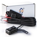 Jhe Motorcycle Led Light Wiring Harness Kit,driving Switch, With Waterp.... Fixed Price $60.03.