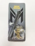Mega Racer 5" 127 Mm Carbon Fiber Polished Finish Black Short Automotive Antenna. Fixed Price $24.99.