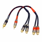 2 Pack Rca Splitter Subwoofer Stereo Audio Video Cable 1 To Female.... Fixed Price $22.35.