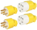 Maxworks 50541 Pc. Yellow Replacement Plug And Socket Set Nema 6-20P Ne.... Fixed Price $21.19.