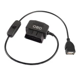 Xmsjsiy To Usb Power Cable Adapter 16PIN OBD2 Male 5V 2A Black. Fixed Price $13.15.