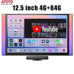 Atoto 12.5" Car Stereo Android 13 Genai Gps 4G Lte All-round Driving Protection. Fixed Price $369.90.