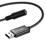 Dukabel Usb Headphone Adapter, External Sound Card With Trrs 4 Pole Jack. Fixed Price $15.80.