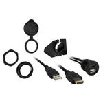 The Install Bay IBR73 Water Resistant 1 Meter Hdmi & Usb Pass Through Extension. Fixed Price $35.95.