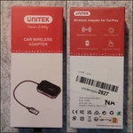 Unitek Wireless Carplay Adapter For Iphone. Fixed Price $55.00.