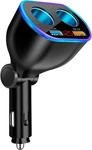 Car Cigarette Lighter Splitter Adapter, 120W QC3.0 Dual Usb Charger Black. Fixed Price $14.88.