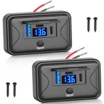 Pack 90W 12V Outlet Panel Wall Mount, Dual 36W And Qc 18W Car Usb.... Fixed Price $30.69.