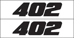 Mg 2338 402 Fits Chevy Gm Big Block Engine Decal Sticker Metro Auto Graphics. Fixed Price $8.84.