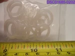 QTY=1 Pack Of 20: Uxcell Silicone O-rings 15MM Id, 19MM Od 2MM W G18120300UX0046. Fixed Price $5.88.