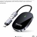 Vevavi Wireless Carplay Adapter Usb Dongle, Bluetooth Plug And. Fixed Price $40.00.