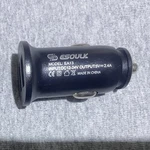 Esoulk EA13 Usb Cigarette Lighter Ac Converter Dual Ports 5V 2.4A. Fixed Price $7.00.