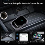 Wireless Carplay Android Auto Adapter Wired Dongle Xtrons ACCP08 Usb. Fixed Price $53.00.