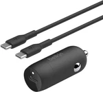 Belkin 30W Usb-c Car Charger With Pps + Cable Bundle Black. Fixed Price $27.99.
