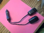 Radioshack Dual Car Cigarette Lighter 270-1535C 12VDC Y-adapter. Fixed Price $9.50.