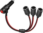12V 24V 3 Way Cigarette Lighter Splitter Adapter With On Off Switch, Car. Fixed Price $20.52.