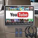 X 12" Ips Screen Slot-in Car Dvd Player Back Seat Monitor Tv Hdmi Usb+headset. Fixed Price $224.99.