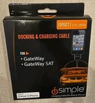 Isimple Docking And Charging Cable / Gateway, Sat Soundbyte ISPDC11. Fixed Price $69.00.
