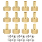 Metallixity 12PCS Brass Hose Barb To Npt Female Adapter 1/2" 3/4". Fixed Price $66.99.