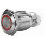 Install Bay MIBRSSR16 Momentary Button Switch, Stainless Steel W/ Red Led, 5/8". Fixed Price $26.99.