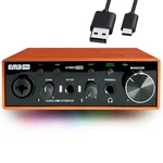 Emb 2IN-2OUT Usb-c Audio Interface (resolution 24BIT/96KHZ) 48V Phantom Power. Fixed Price $49.99.