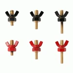Shuriken SK-WN20 Three Pair Of Wing Nuts And Posts For SK-BT20 Pos/neg. Fixed Price $21.21.