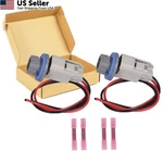 2 Set Rear License Plate Light Lamp Socket Pigtail Ford F-150 Ranger From Us. Fixed Price $14.88.