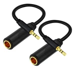 Wisyifil 1/4 To Cable 1FT Long, Quarter Inch (6.35MM) Female 3.5MM.... Fixed Price $14.41.