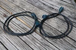 2 Genuine Oem Alpine 48" 8-PIN M-bus Din Cables 4-FOOT Extension/link. Fixed Price $55.00.